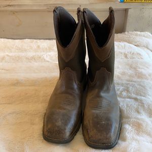Ariat Work - Steel Toe, Water proof Men’s 12D, brown